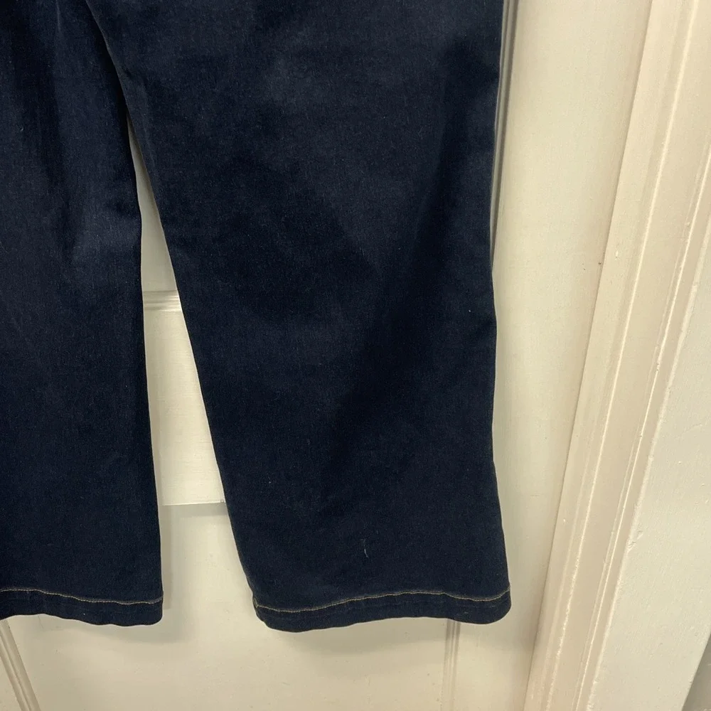 DG2 by Diane Gilman Woman's Wide Leg Jeans Dark Wash 18W NWT